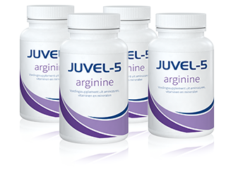 4 potten JUVEL-5 arginine geen verzendkosten bestellen